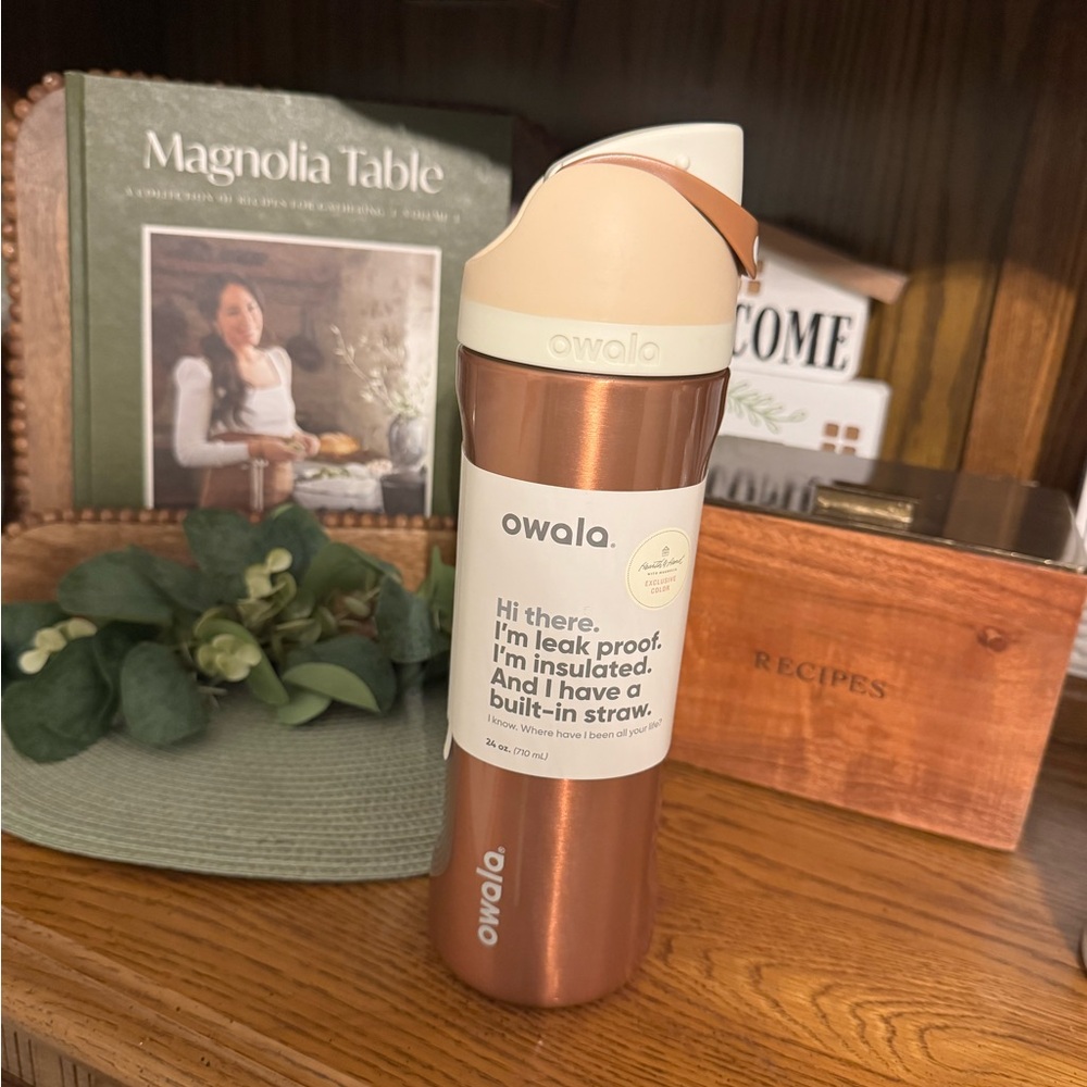Owala Insulated Water Bottle with Built-In Straw